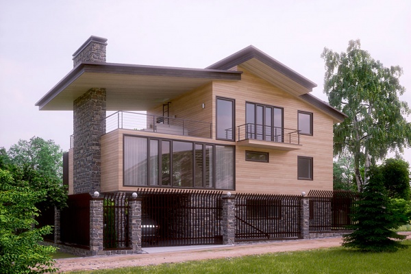 Проект современного дома Ала-Арча